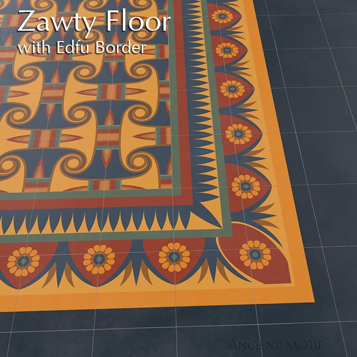 Decorative Encaustic Tile Flooring