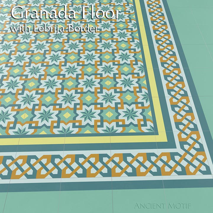 Encasutic Cement Tile Flooring
